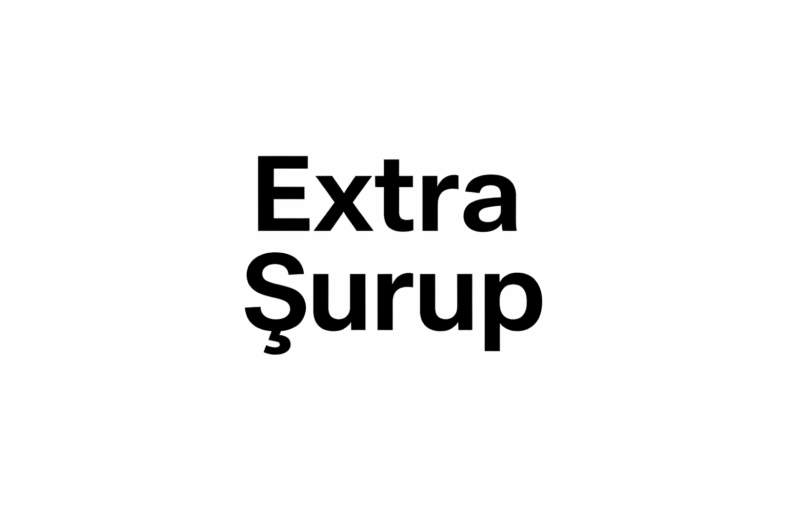 Extra Şurup