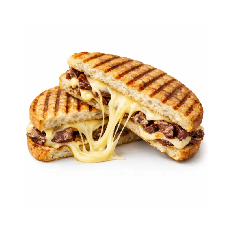 Kavurmalı Kaşarlı Tost